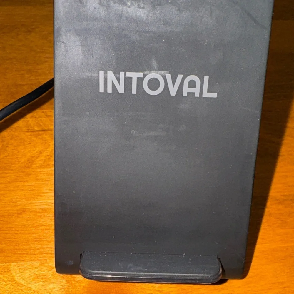 Intoval Black 3 in 1 Wireless Charging Station
